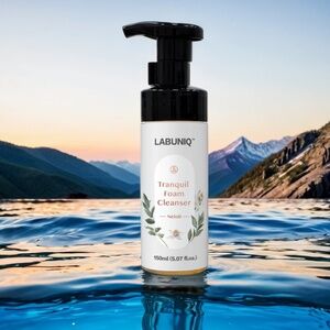 LABUNIQ Facial Cleanser for Men – Gentle Foaming Daily Face Wash